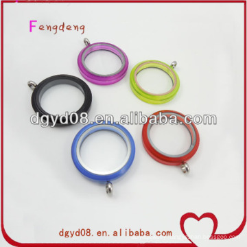 New style plastic memory floating locket pendant wholesale